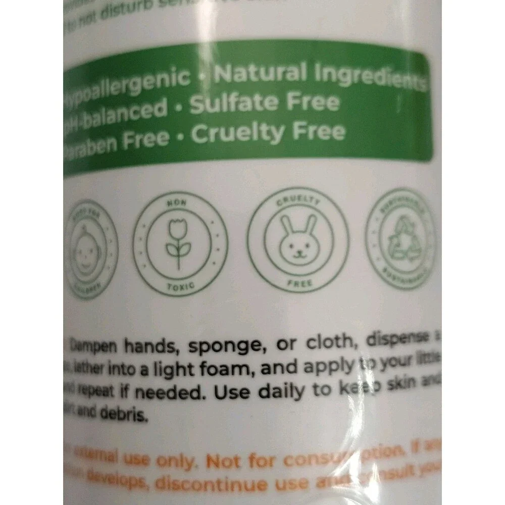 Wild Naturals Kids 2 in 1 Shampoo & Body Wash w/ Aloe Vera Calendula Manuka (2)